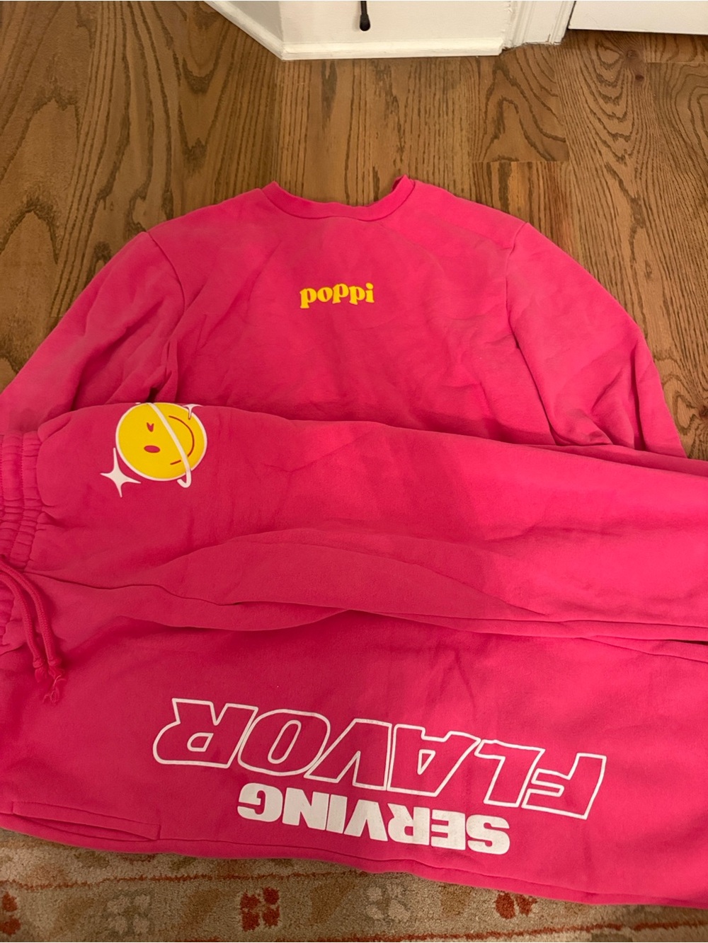 Kids' Pink Graphic Sweatshirt